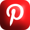 Pinterest Icon, 3D