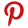 Pinterest Red P Icon