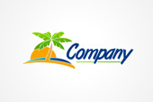 AI Logo: Island Travel Logo