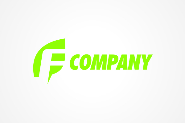 Leafy Letter F Logo