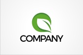 CDR Logo: Leafy Letter Q Logo