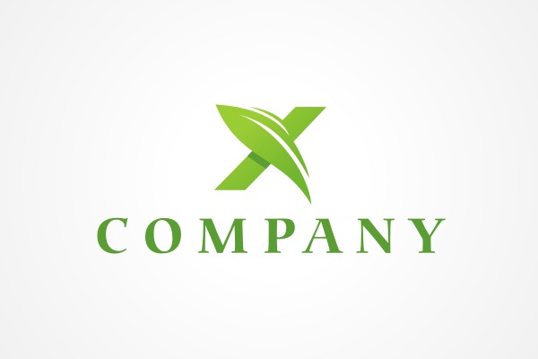 Leafy X Logo