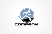 AI Logo: Running Man Logo