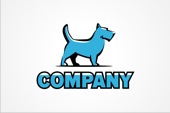PSD Logo: Scottish Terrier Dog Logo