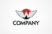 AI Logo: Winged W Logo