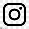 Instagram Logo, Black