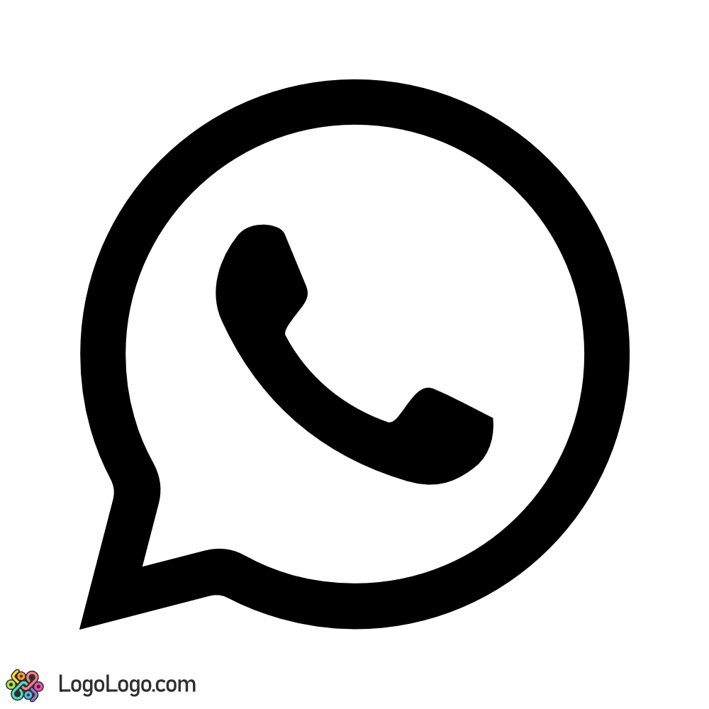 Free Logo WhatsApp Logo Black free-logo-whatsapp-logo-black