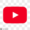 YouTube Logo, Transparent