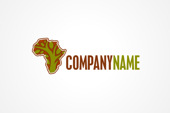 PSD Logo: Africa Tree Logo