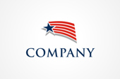 CDR Logo: American Flag Logo