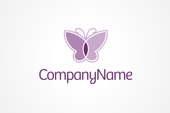 PSD Logo: Butterfly Logo