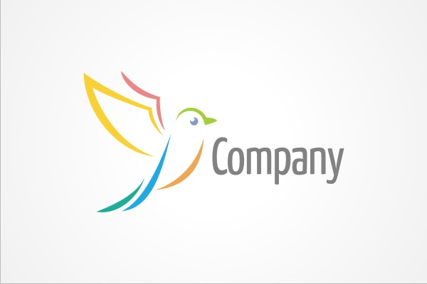 Colorful Bird Logo