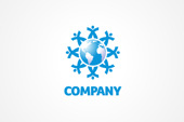 AI Logo: Global Family Logo