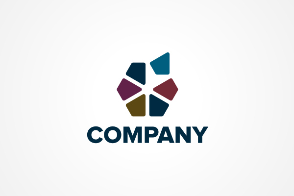 company with hexagon logo company with hexagon logo