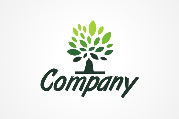 Leaves Tree Logo