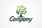 Leaves Tree Logo