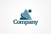 AI Logo: Pyramid Star Logo