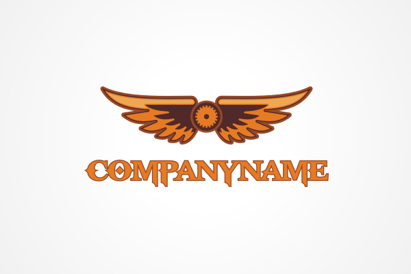 Steampunk Wings Logo