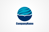 PSD Logo: Wale Tail Oceans Logo